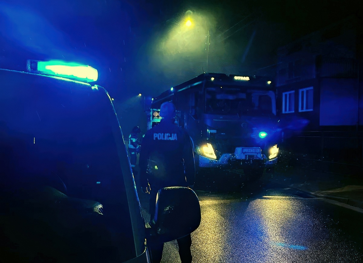 Łuków: policjanci wykazali się uwagą i refleksem