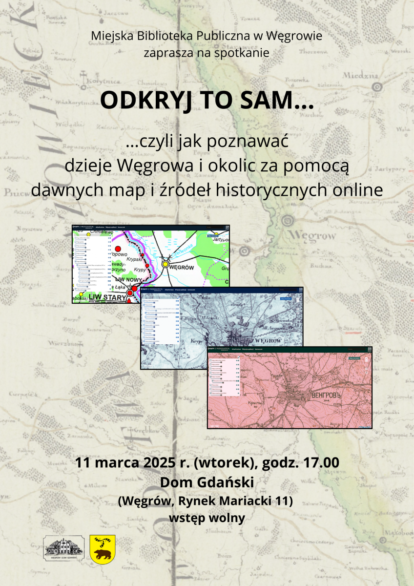 Interesujące spotkanie w Węgrowie. Przyjdź i odkryj to sam!