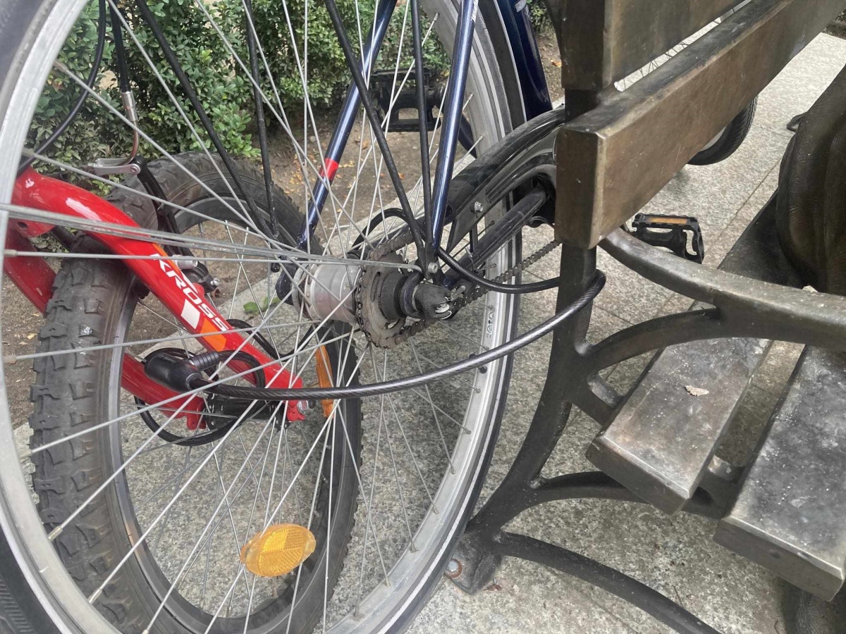 Zderzenie dwóch rowerzystek