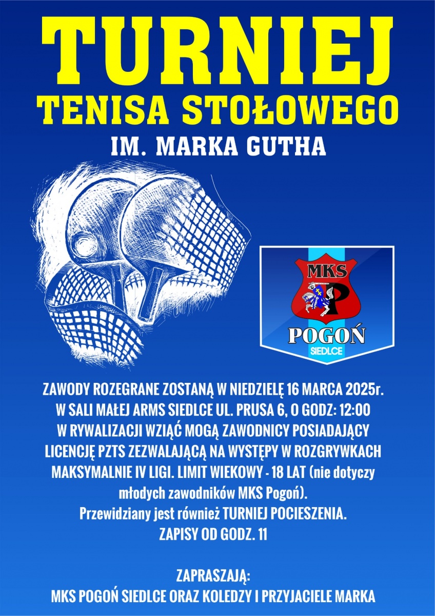 Tenisowe wspomnienie Marka Gutha