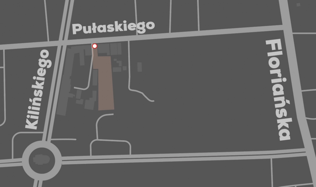 Nie wjedziesz na parking od ul. Pułaskiego
