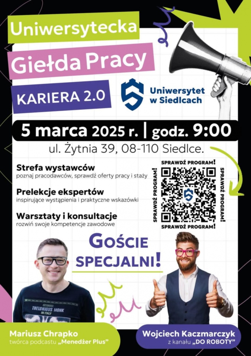 Już jutro na UwS: praca, prelekcje, oferty