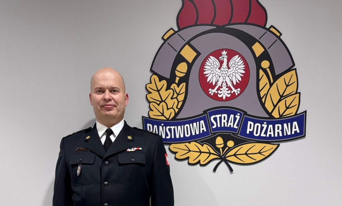 Jest nowy zastępca komendanta PSP w Węgrowie