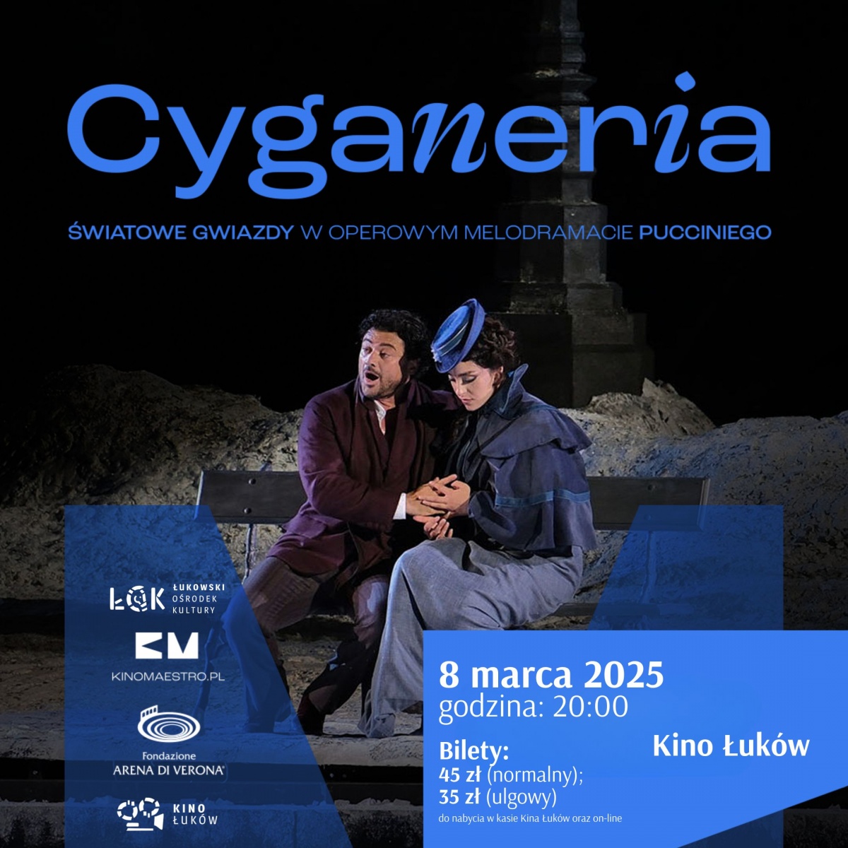 Dzień Kobiet z „Cyganerią” w Kinie Łuków