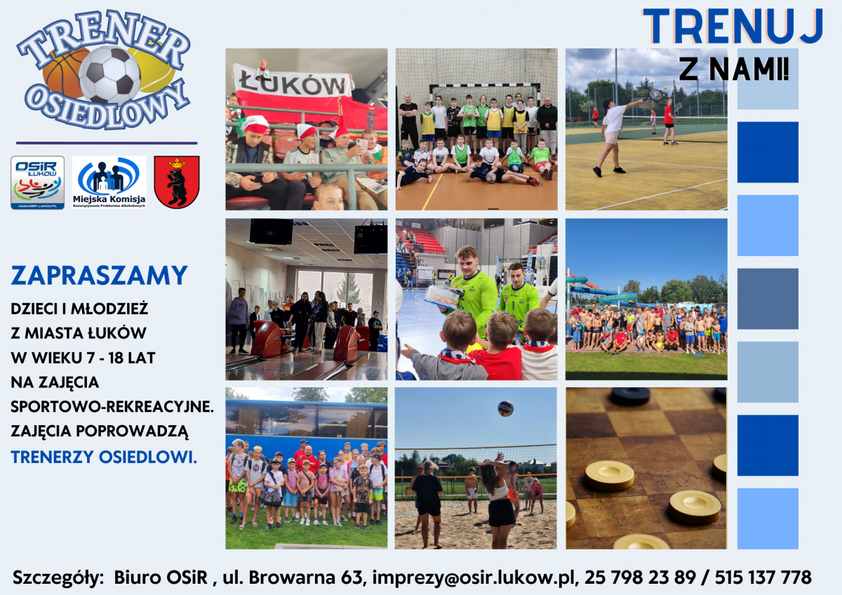 Łuków: Zapisz dziecko na zajęcia sportowe!