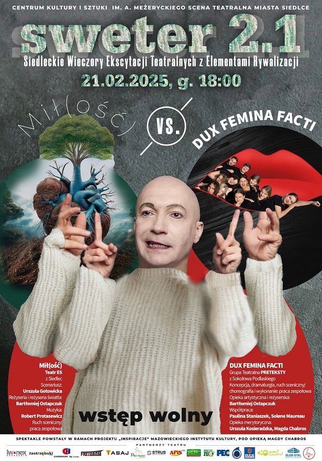 Wieczór teatralny w CKiS - dwa spektakle