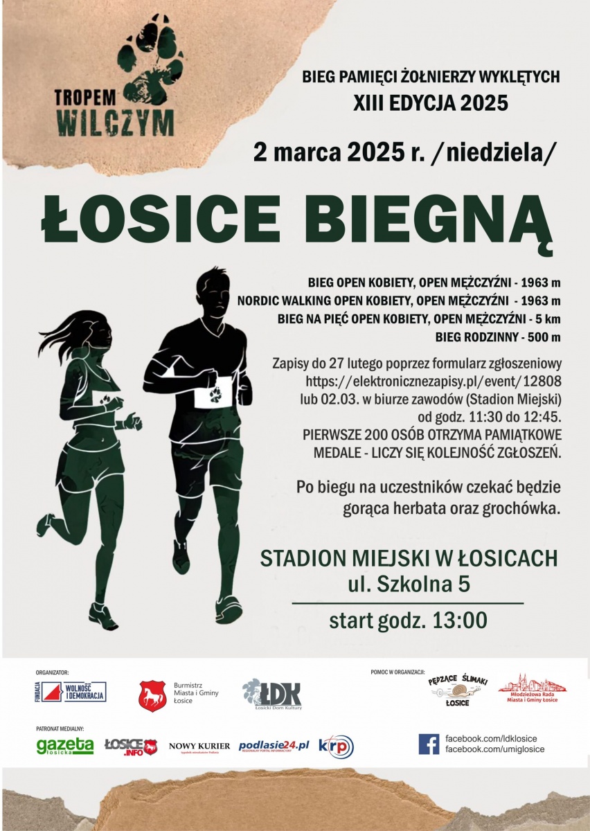 Łosice biegną – Bieg Pamięci Żołnierzy Wyklętych