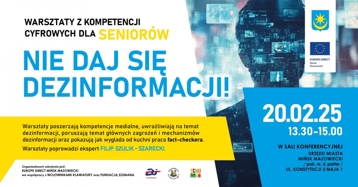 Seniorze, nie daj się oszukać w internecie!