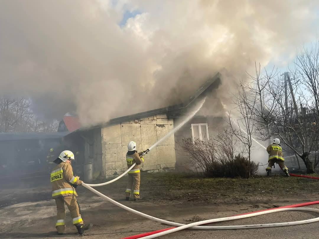 Pomoc dla poszkodowanych w pożarze domu. Kobiety straciły wszystko
