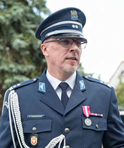 Piotr Chromiński nowym komendantem policji w Garwolinie