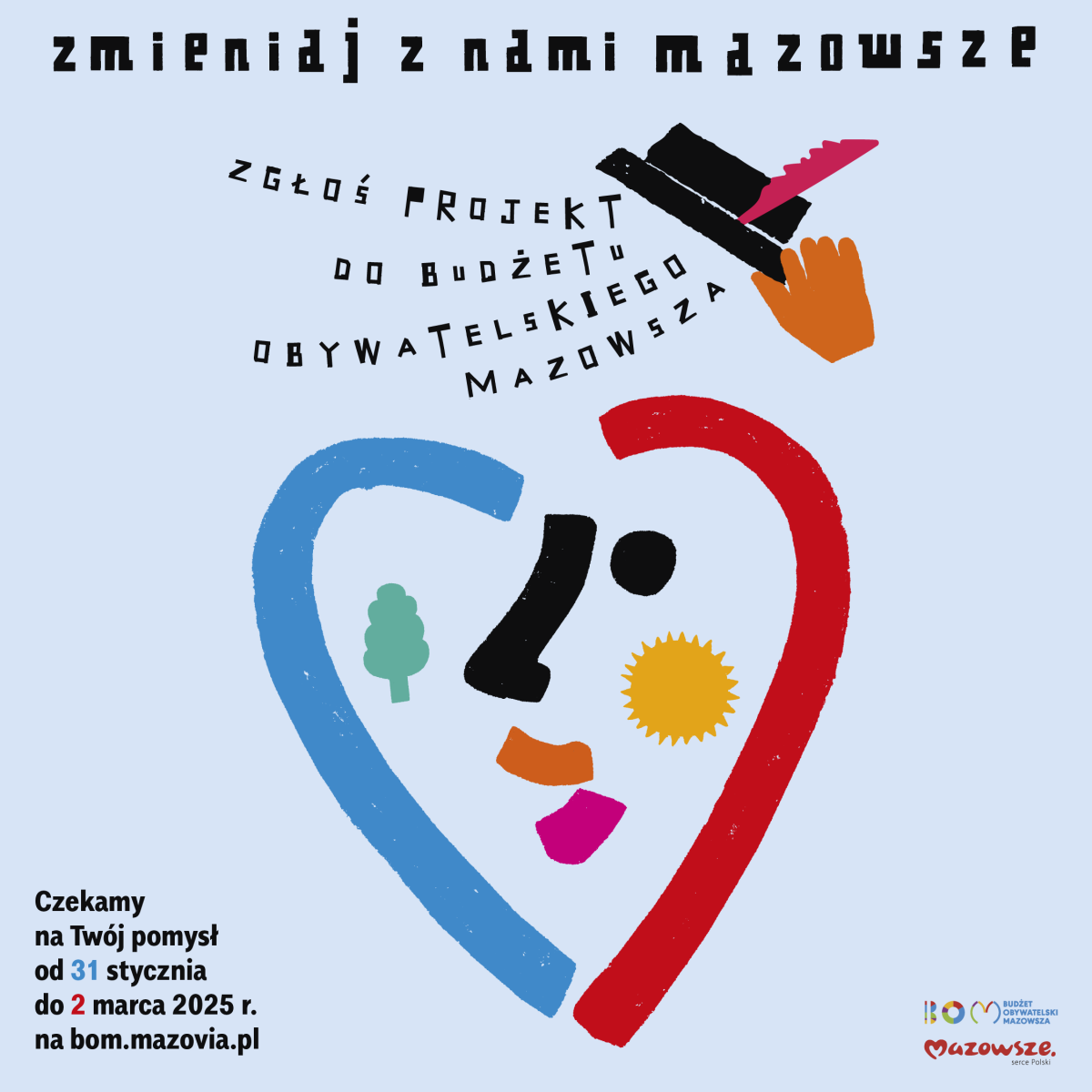 ZGŁASZAJMY PROJEKTY! RUSZYŁ BUDŻET OBYWATELSKI MAZOWSZA