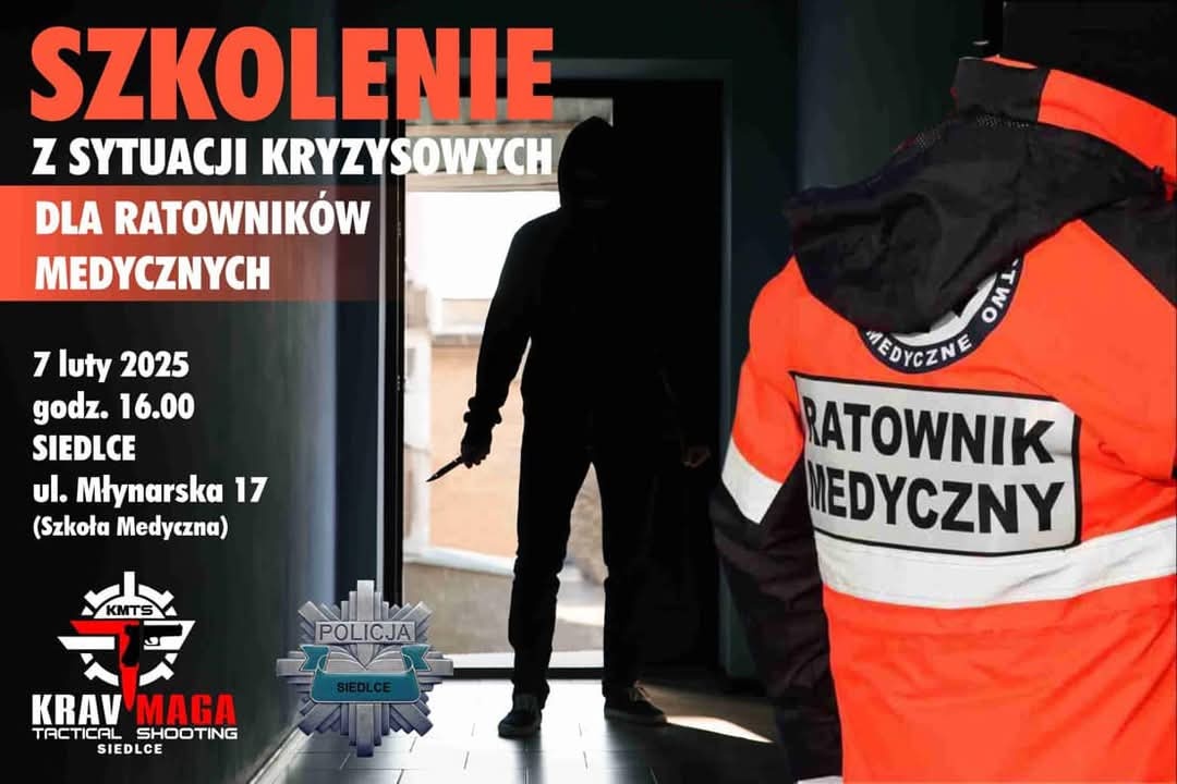 Siedlce: Szkolenie z sytuacji kryzysowych dla ratowników medycznych