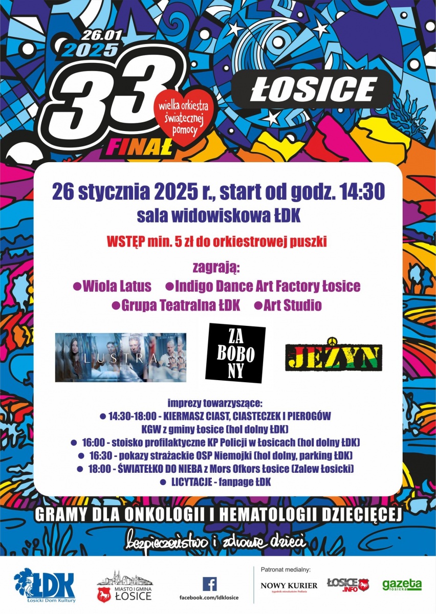 Łosice grają z WOŚP! 40 wolontariuszy już w terenie