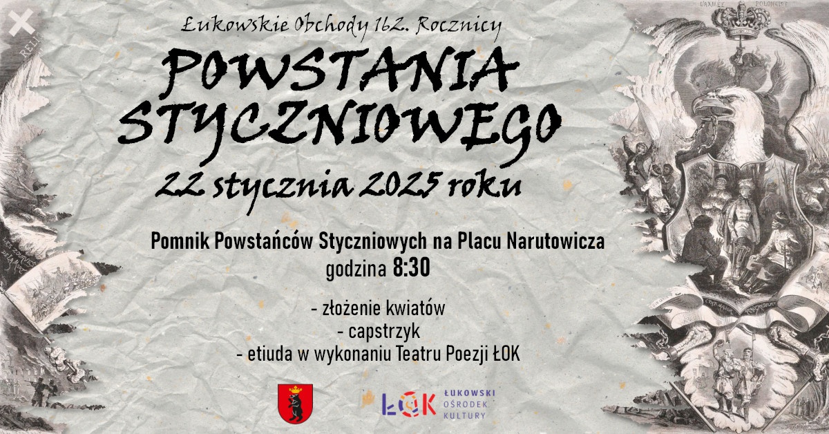 Łuków: W rocznicę powstania styczniowego