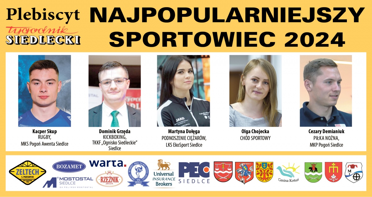 Wybieramy Najpopularniejszego Sportowca 2024 roku!
