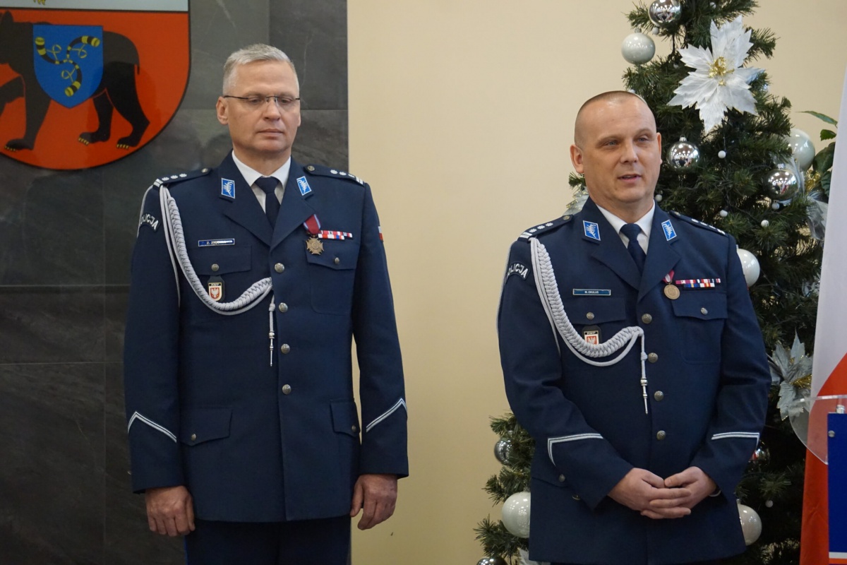 Zmiana na stanowisku komendanta policji w Węgrowie (zdjęcia)