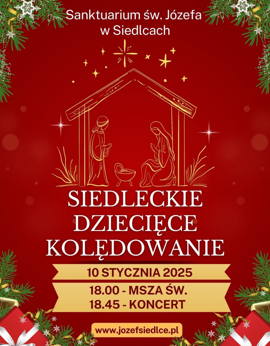 Wielkie kolędowanie siedleckich scholi parafialnych w kościele św. Józefa