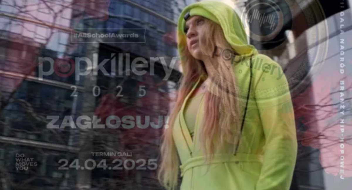 Siedlczanka Paulina Radzikowska „Paula” nominowana do tytułu raperki roku w Popkillery 2025! 