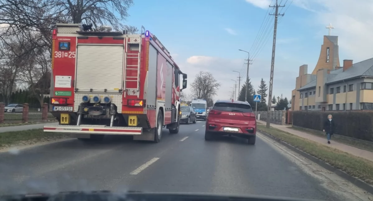 Potrącenie na ul. Kazimierzowskiej w Siedlcach 