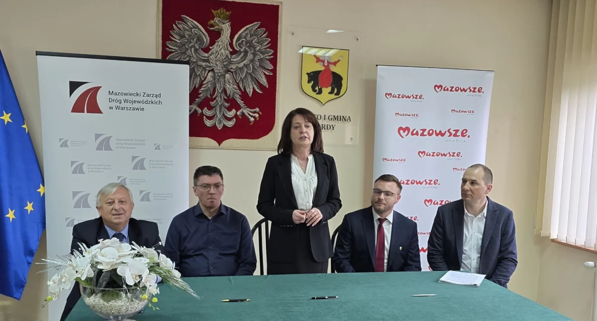 Przebudowa mostu w Mordach