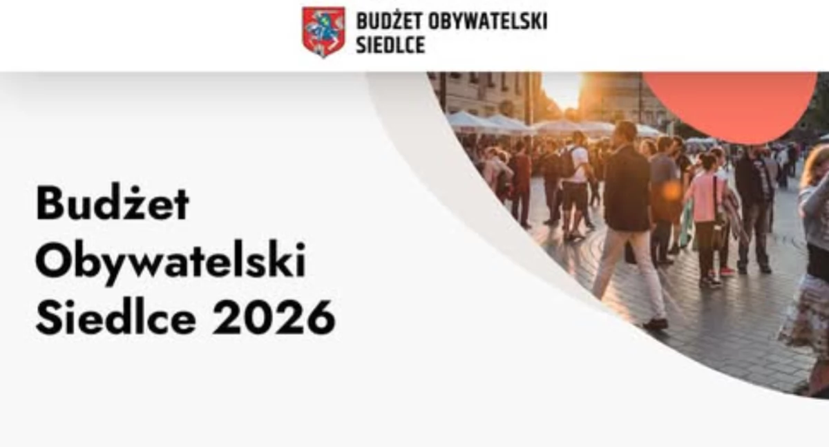 Siedlce: Zagłosuj w Budżecie Obywatelskim! 