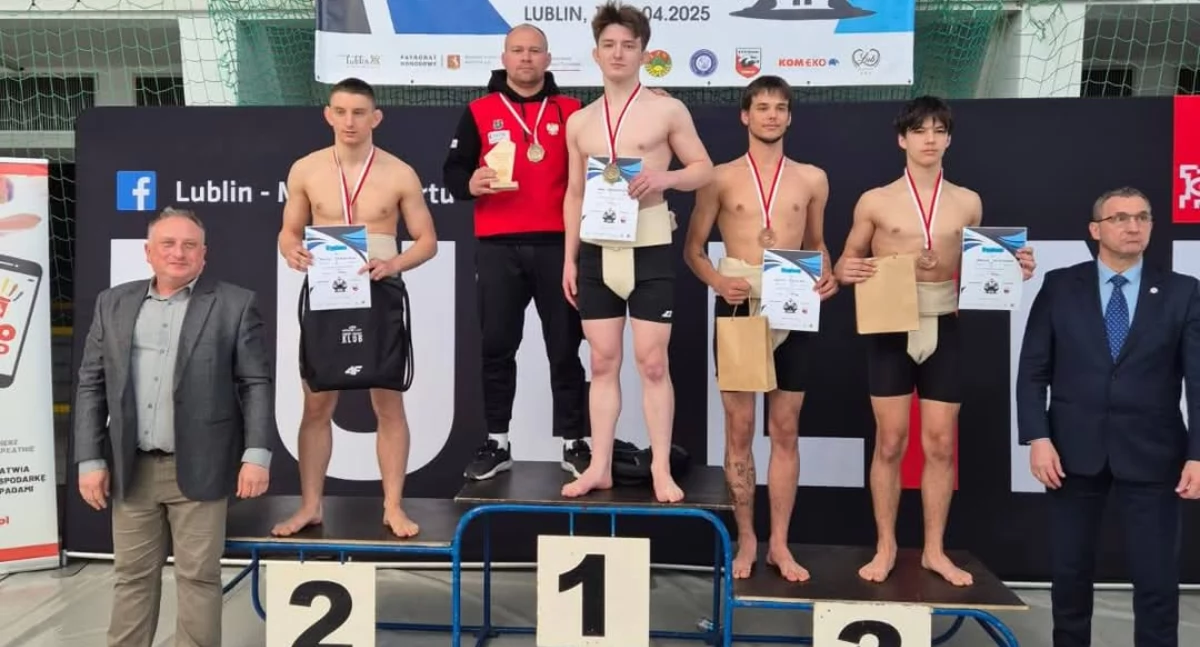 Igor Krawczyński mistrzem Polski juniorów w sumo