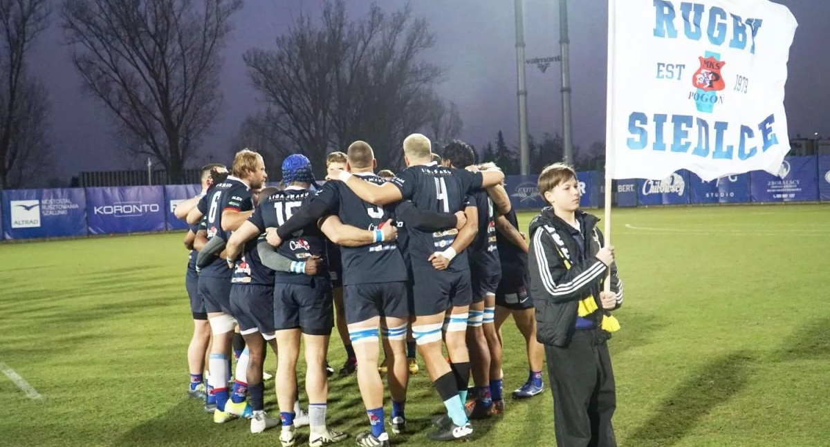 Rugbyści Pogoni Siedlce zrobili swoje w Białymstoku 