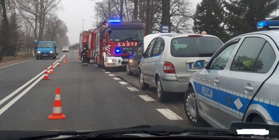 Wypadek w Białkach. Ucierpiała 67-letnia kobieta