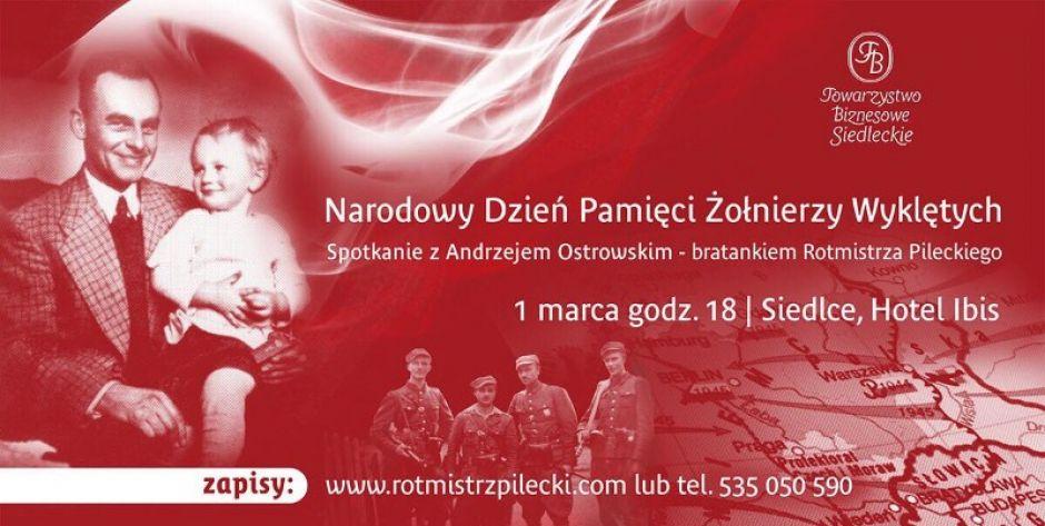 Spotkanie z Andrzejem Ostrowskim – bratankiem rotmistrza Witolda Pileckiego