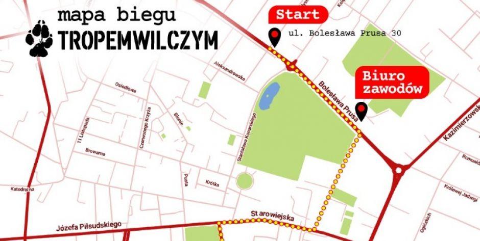 Bieg Tropem Wilczym - Utrudnienia w ruchu