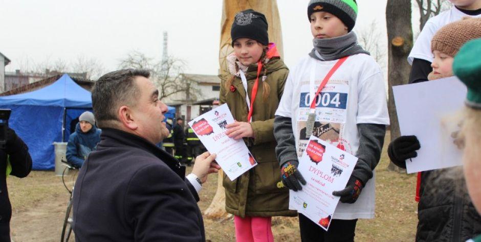 W Łochowie pobiegli Tropem Wilczym