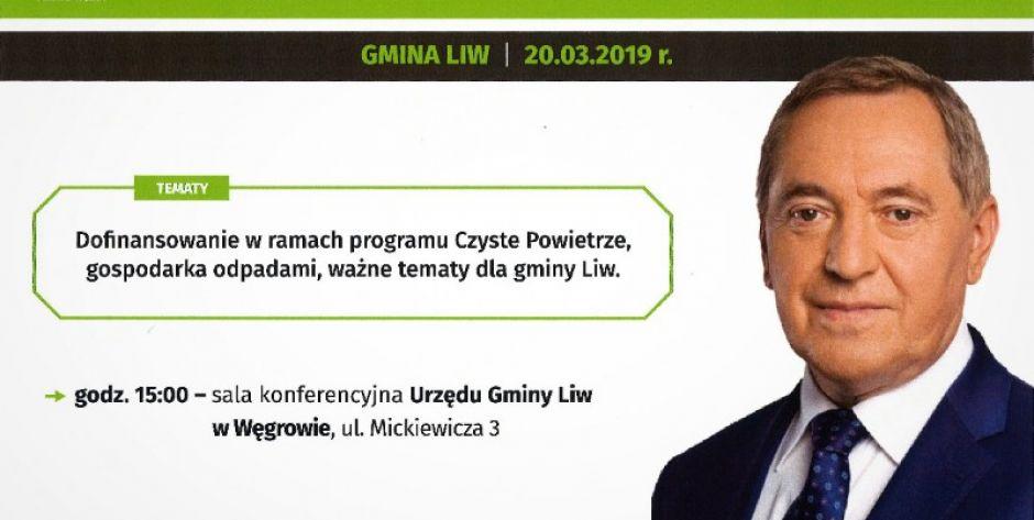 Spotkanie z ministrem Henrykiem Kowalczykiem