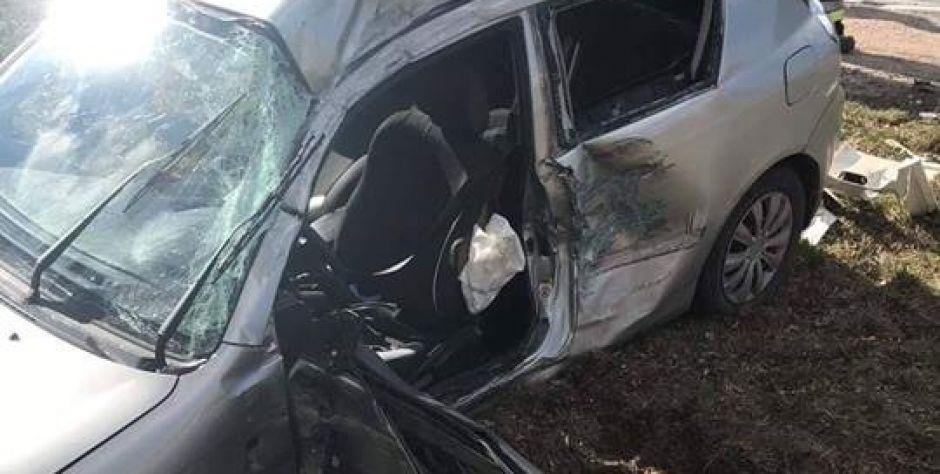 Wypadek na DK 50. Samochód osobowy zderzył się z ciężarowym 