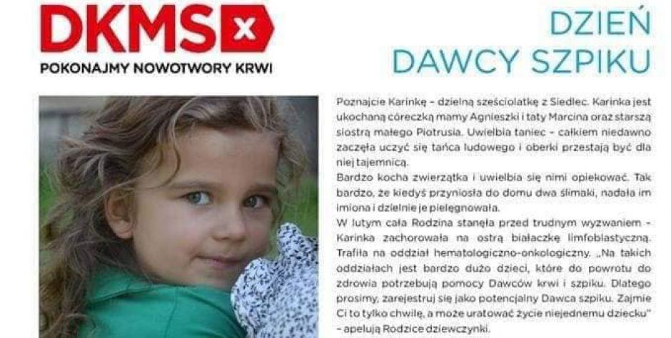 Poszukiwany dawca szpiku dla dziecka 