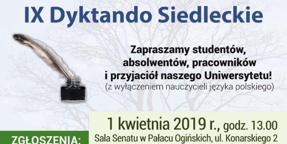 IX Dyktando Siedleckie – Jak dobrze znasz język polski?