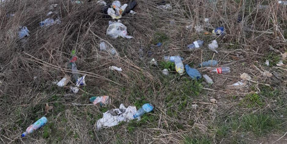 Śmieci przy ul. Geodetów