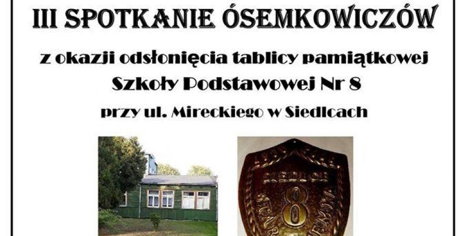Odsłonięta zostanie tablica poświęcona „Starej Ósemce”