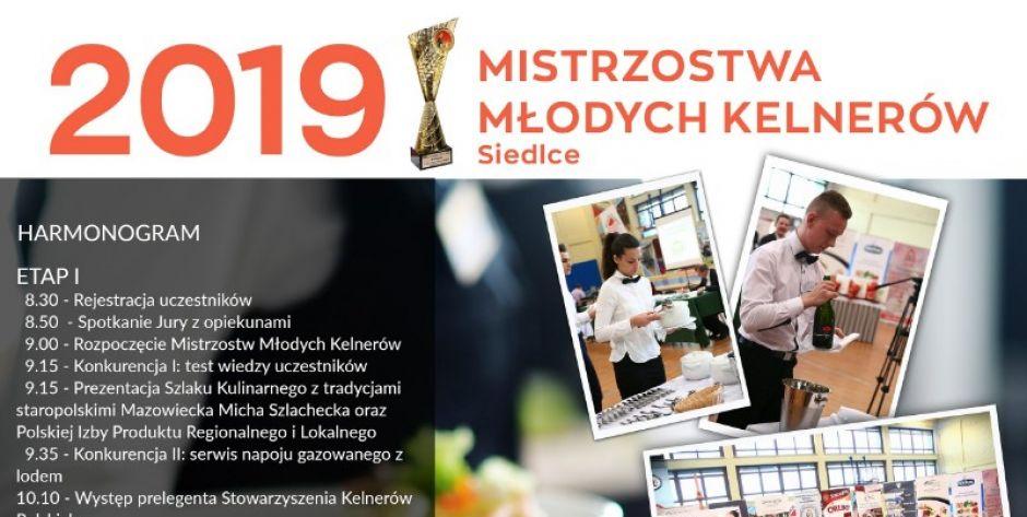 Mistrzostwa Młodych Kelnerów Siedlce 2019