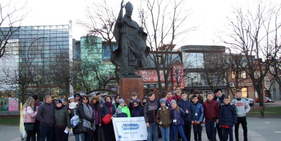 Międzynarodowe spotkanie Erasmus + w SP6 w Siedlcach