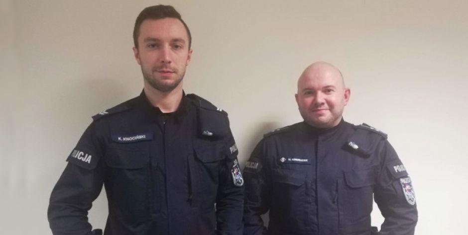 Policjanci eskortowali 3-latka do szpitala. Otrzymali podziękowania