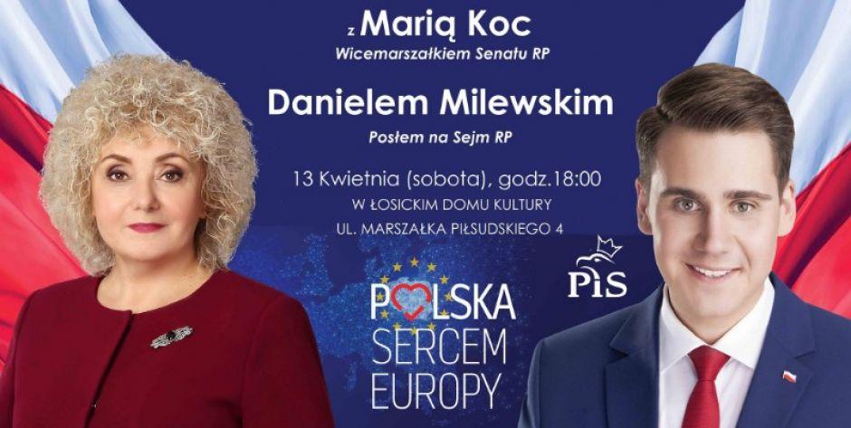 Maria Koc i Daniel Milewski w Łosicach