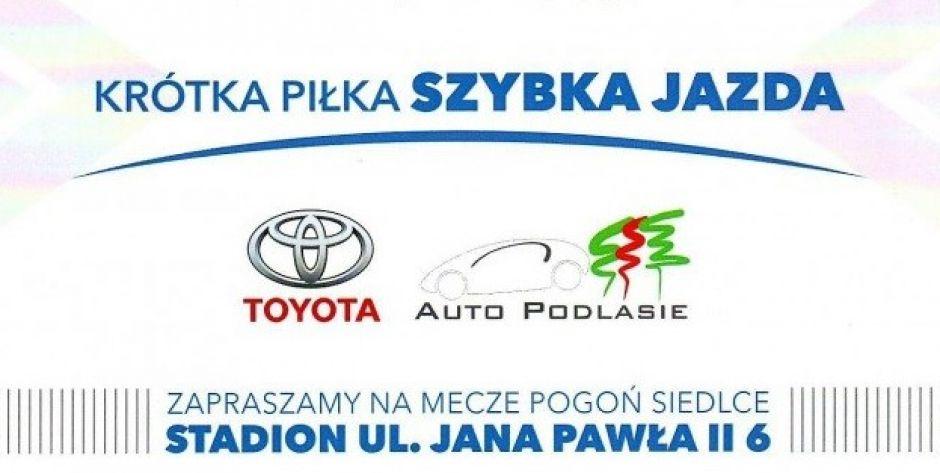 Wygraj toyotę na weekend podczas meczu Pogoni!