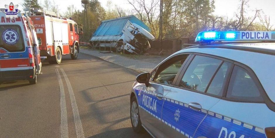 Zasnął za kierownicą