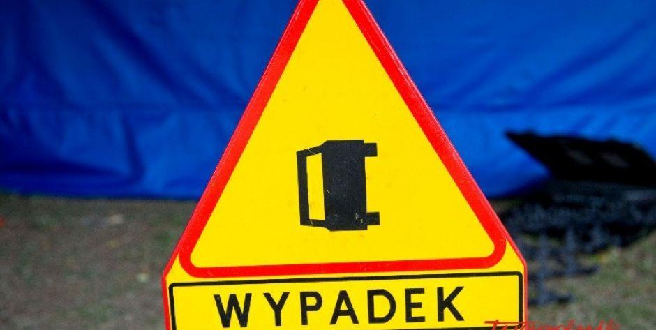 Wypadek w Stoku Lackim, jedna osoba poszkodowana