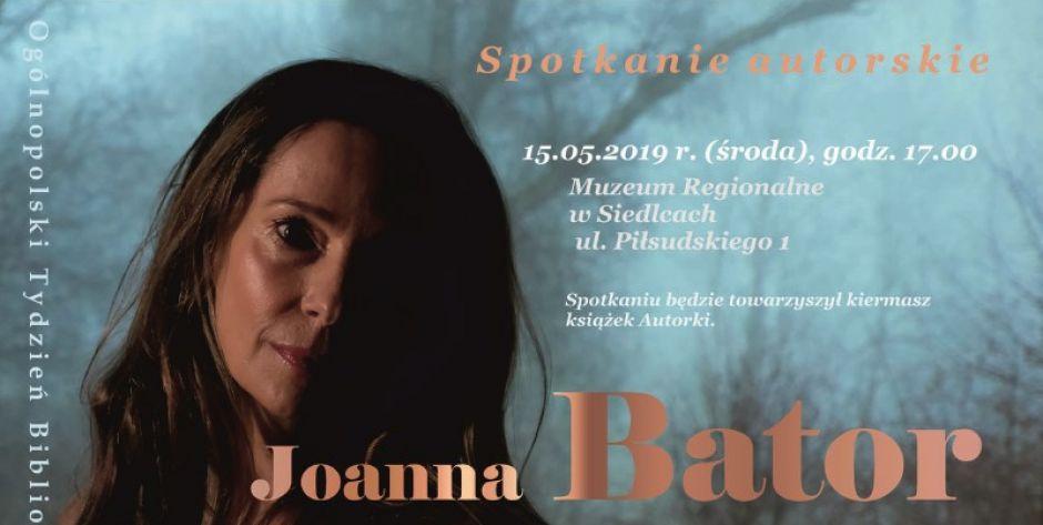 Joanna Bator w Siedlcach