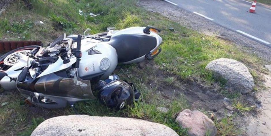 Zderzenie z motocyklistą