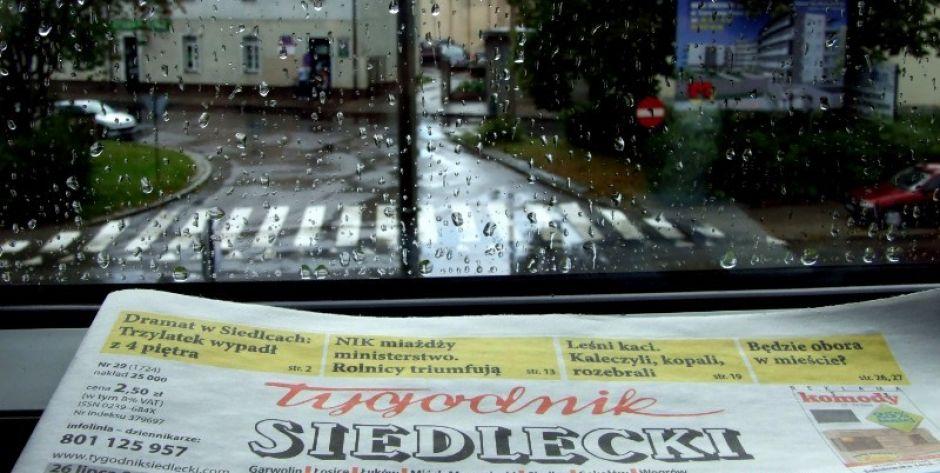 Ostrzeżenie przed intensywnymi opadami deszczu z burzami