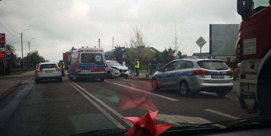 Wypadek na ul. Siedleckiej. Ranna 28-latka