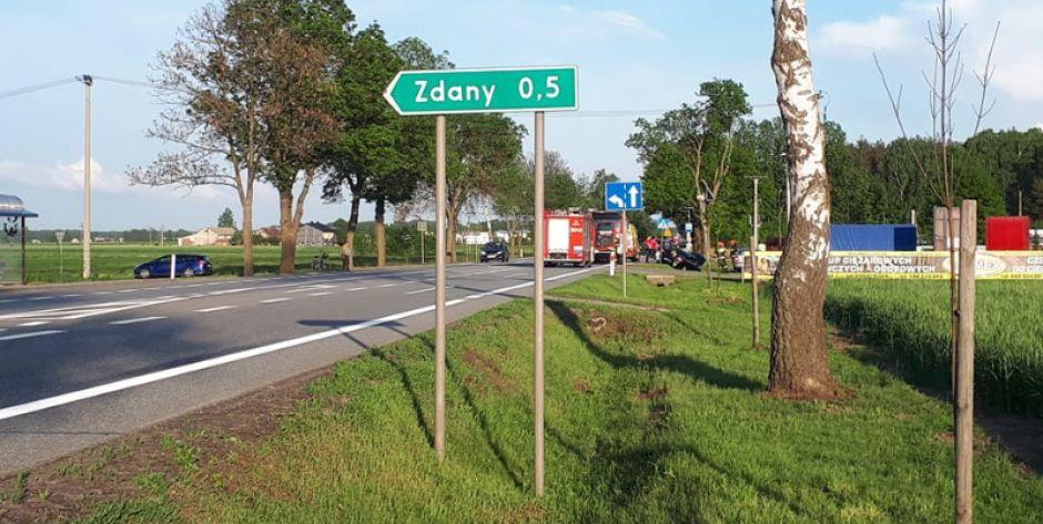 Wypadek w Zdanach