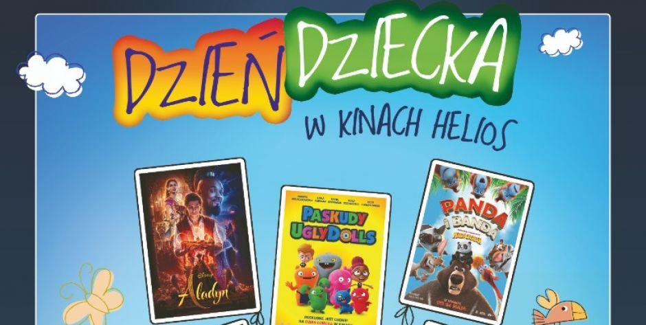 Wygraj bilety do Kina Helios w Siedlcach na seanse z okazji Dnia Dziecka 2019! (rozstrzygnięty)